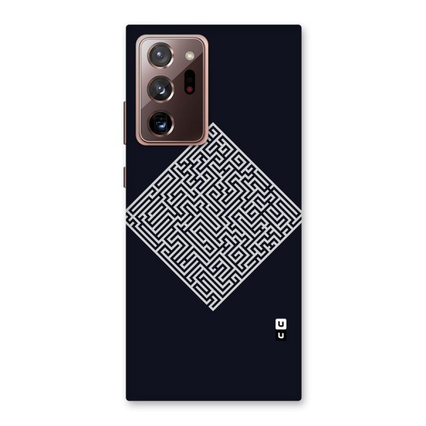Minimal Maze Pattern Back Case for Galaxy Note 20 Ultra