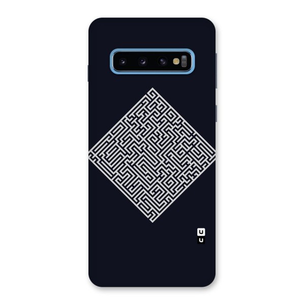 Minimal Maze Pattern Back Case for Galaxy S10