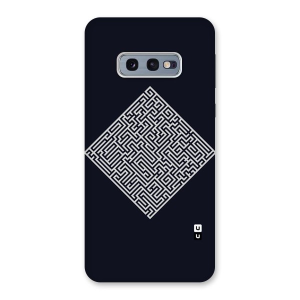 Minimal Maze Pattern Back Case for Galaxy S10e