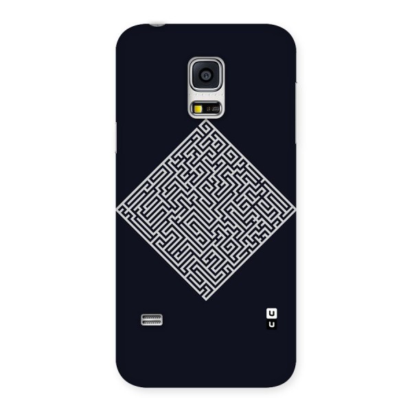 Minimal Maze Pattern Back Case for Galaxy S5 Mini