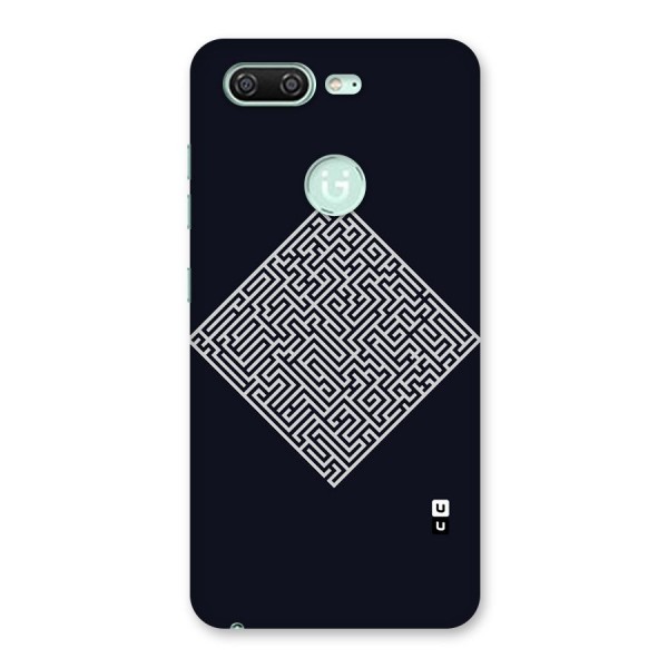 Minimal Maze Pattern Back Case for Gionee S10