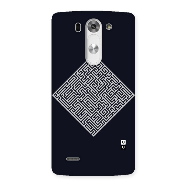 Minimal Maze Pattern Back Case for LG G3 Mini
