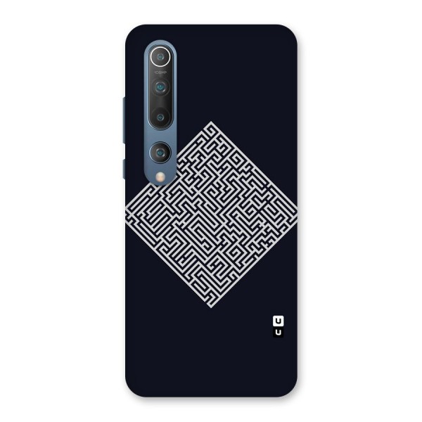 Minimal Maze Pattern Back Case for Mi 10