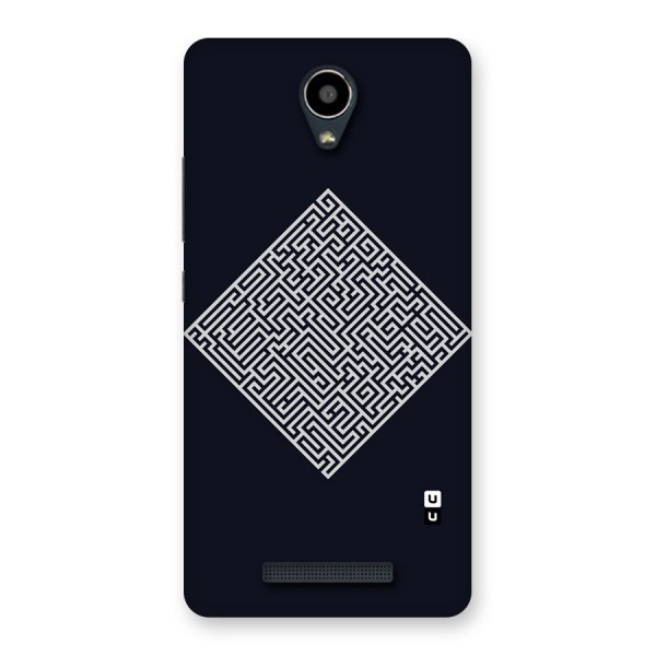Minimal Maze Pattern Back Case for Redmi Note 2
