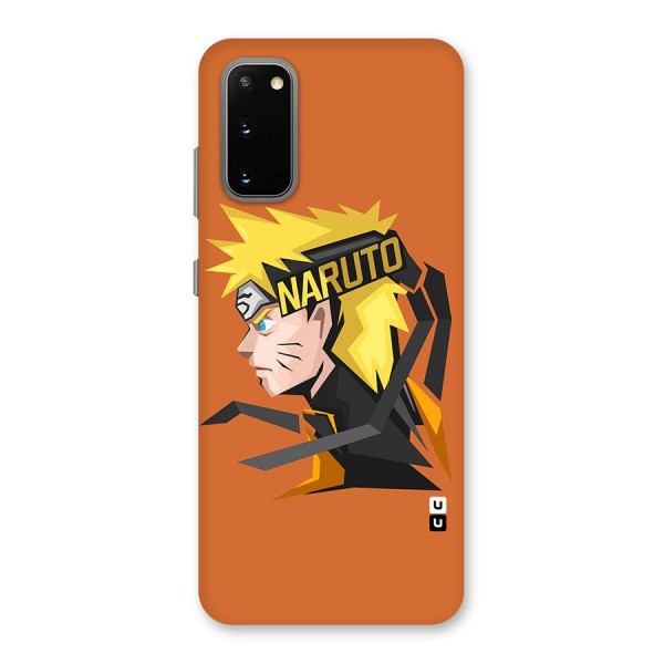 Minimal Naruto Artwork Back Case for Galaxy S20