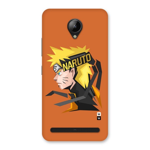 Minimal Naruto Artwork Back Case for Lenovo C2