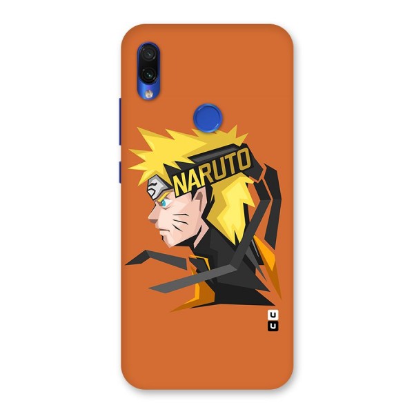 Minimal Naruto Artwork Back Case for Redmi Note 7S