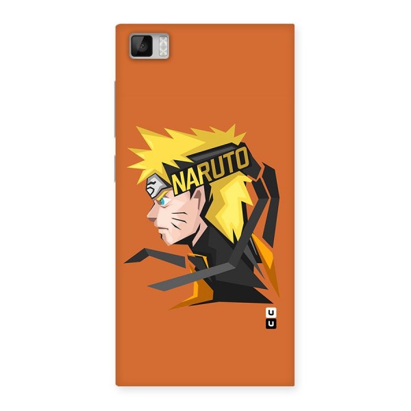 Minimal Naruto Artwork Back Case for Xiaomi Mi3