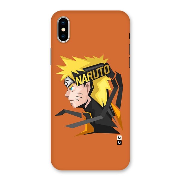Minimal Naruto Artwork Back Case for iPhone X