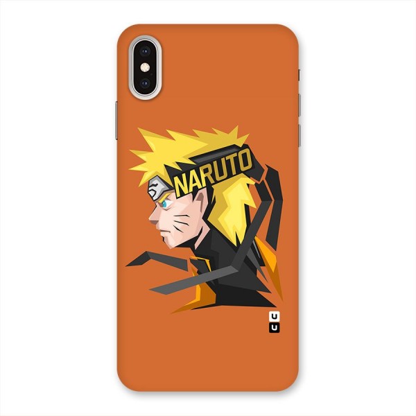 Minimal Naruto Artwork Back Case for iPhone XS Max