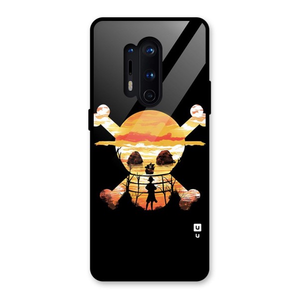 Minimal One Piece Glass Back Case for OnePlus 8 Pro
