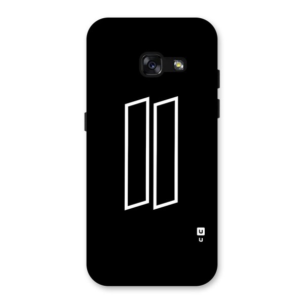 Minimal Slant Rectangles Back Case for Galaxy A3 (2017)