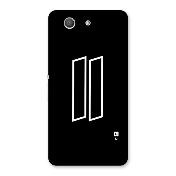 Minimal Slant Rectangles Back Case for Xperia Z3 Compact