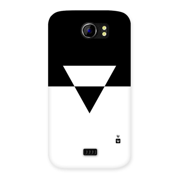 Minimal Triangle Back Case for Micromax Canvas 2 A110