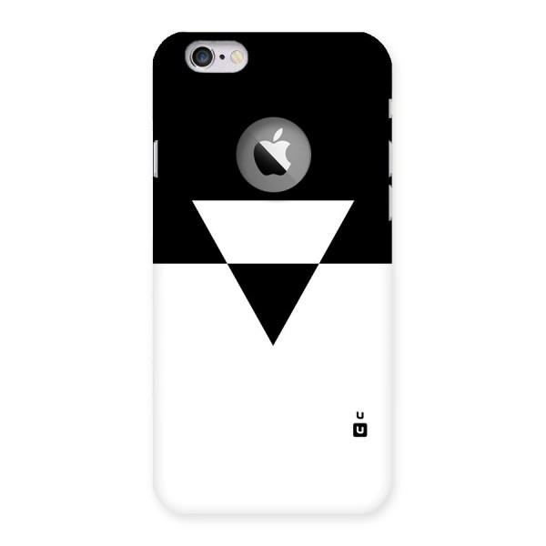 Minimal Triangle Back Case for iPhone 6 Logo Cut