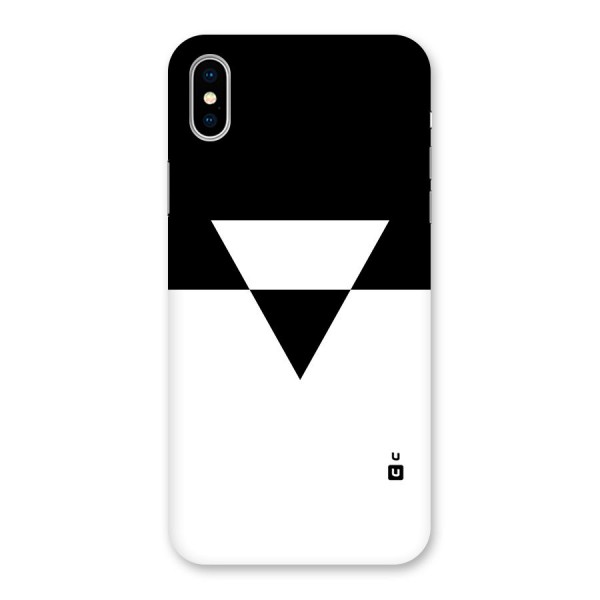 Minimal Triangle Back Case for iPhone X