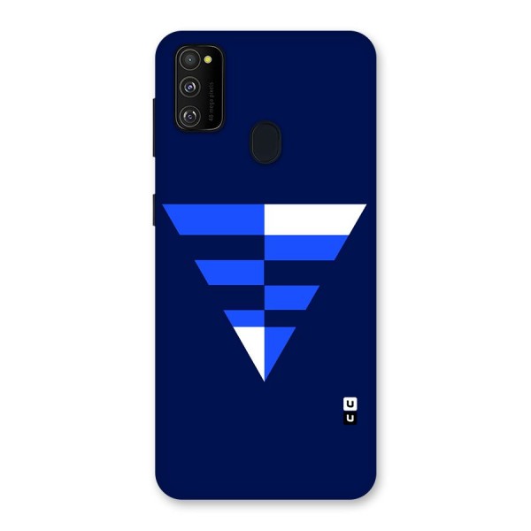 Minimalistic Abstract Inverted Triangle Back Case for Galaxy M30s