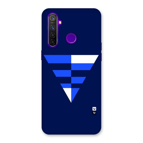 Minimalistic Abstract Inverted Triangle Back Case for Realme 5 Pro