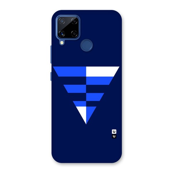 Minimalistic Abstract Inverted Triangle Back Case for Realme C12