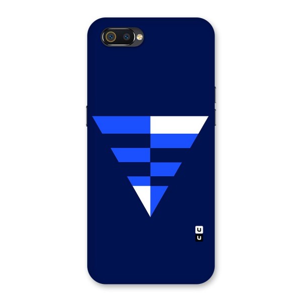 Minimalistic Abstract Inverted Triangle Back Case for Realme C2