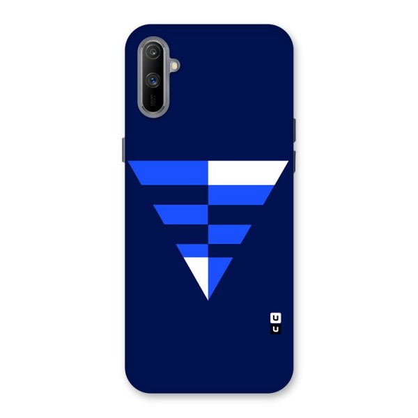 Minimalistic Abstract Inverted Triangle Back Case for Realme C3