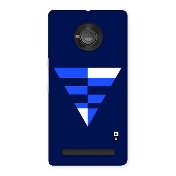 Minimalistic Abstract Inverted Triangle Back Case for Yu Yuphoria