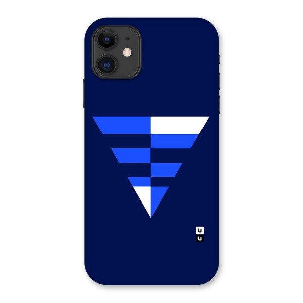 Minimalistic Abstract Inverted Triangle Back Case for iPhone 11