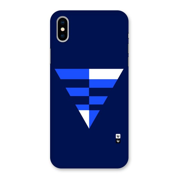 Minimalistic Abstract Inverted Triangle Back Case for iPhone X