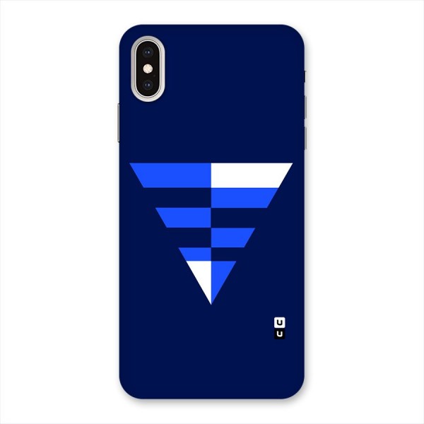Minimalistic Abstract Inverted Triangle Back Case for iPhone XS Max