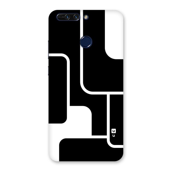 Minimalistic Shapes Back Case for Honor 8 Pro
