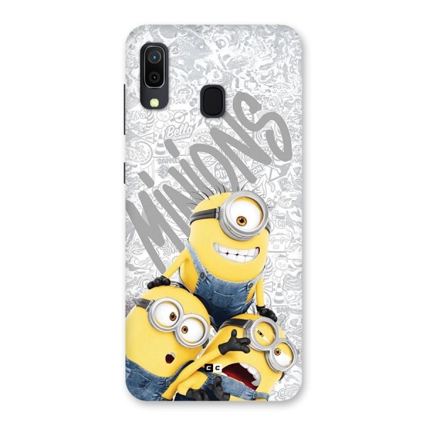 Minions Typo Back Case for Galaxy A20