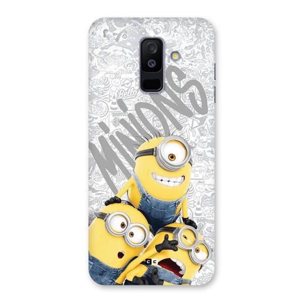 Minions Typo Back Case for Galaxy A6 Plus