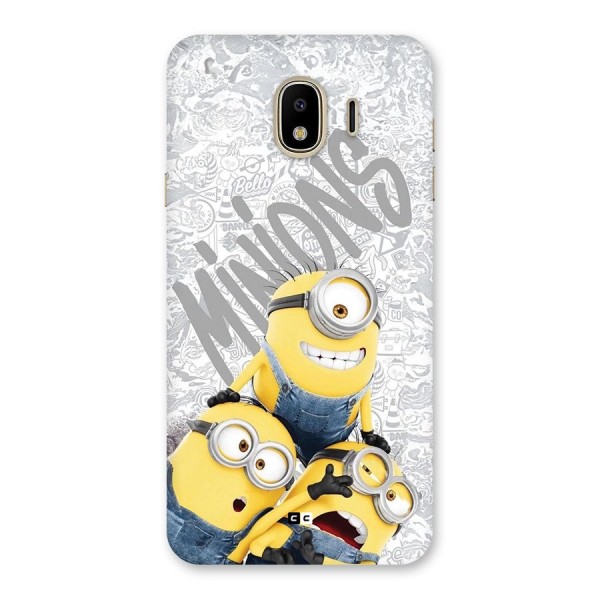 Minions Typo Back Case for Galaxy J4