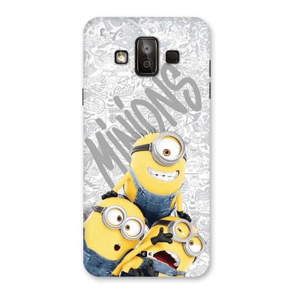 Minions Typo Back Case for Galaxy J7 Duo