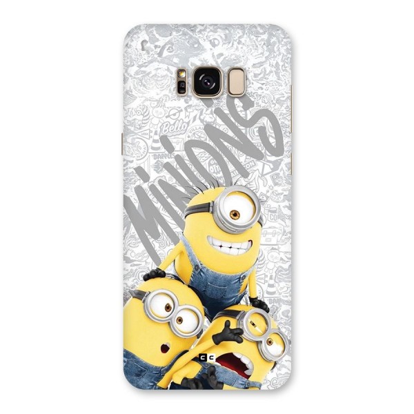 Minions Typo Back Case for Galaxy S8 Plus