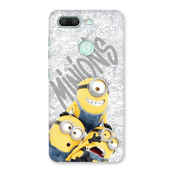 Minions Typo Back Case for Gionee S10