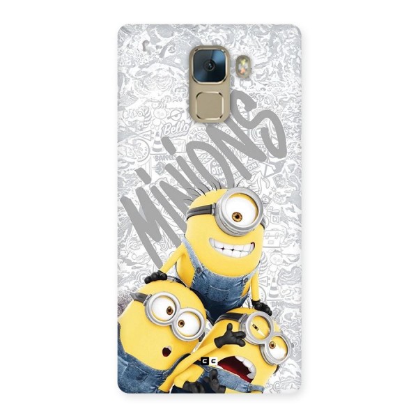 Minions Typo Back Case for Honor 7