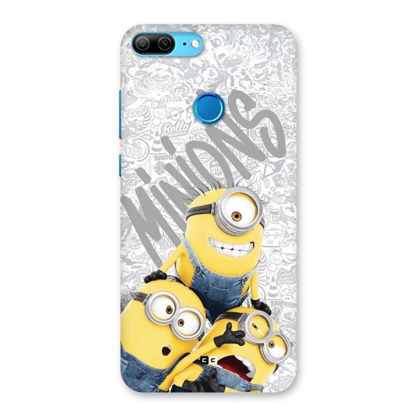 Minions Typo Back Case for Honor 9 Lite