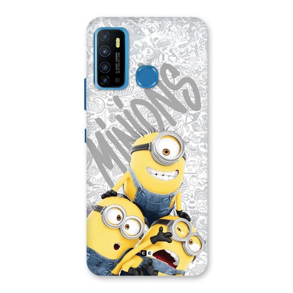 Minions Typo Back Case for Infinix Hot 9