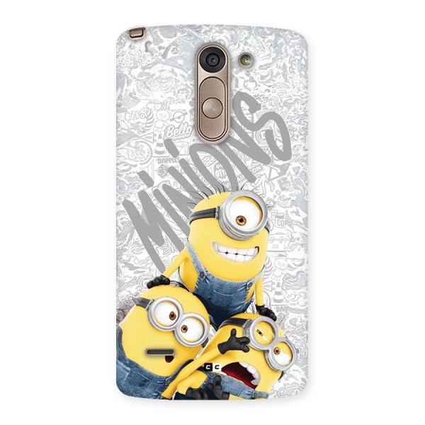 Minions Typo Back Case for LG G3 Stylus