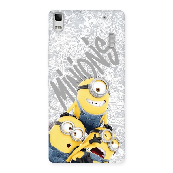 Minions Typo Back Case for Lenovo K3 Note