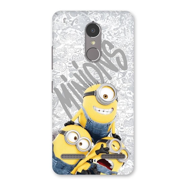 Minions Typo Back Case for Lenovo K6