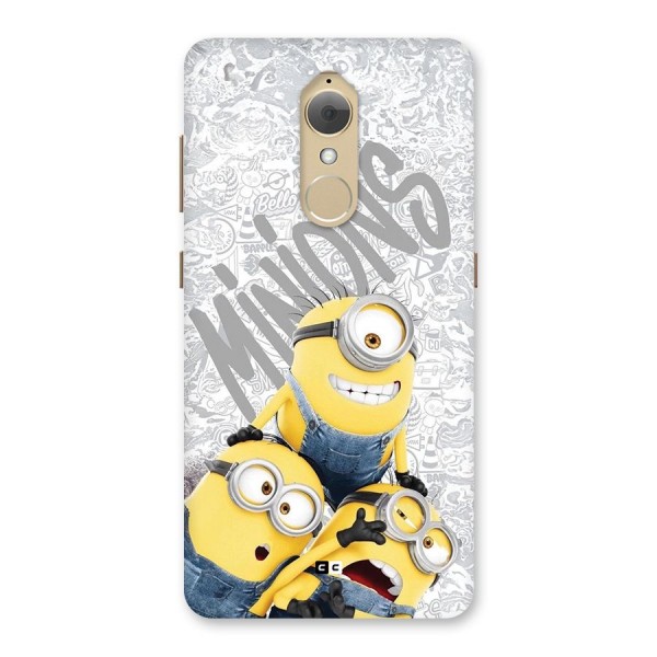 Minions Typo Back Case for Lenovo K8