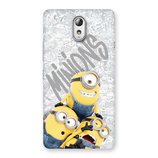 Minions Typo Back Case for Lenovo Vibe P1M