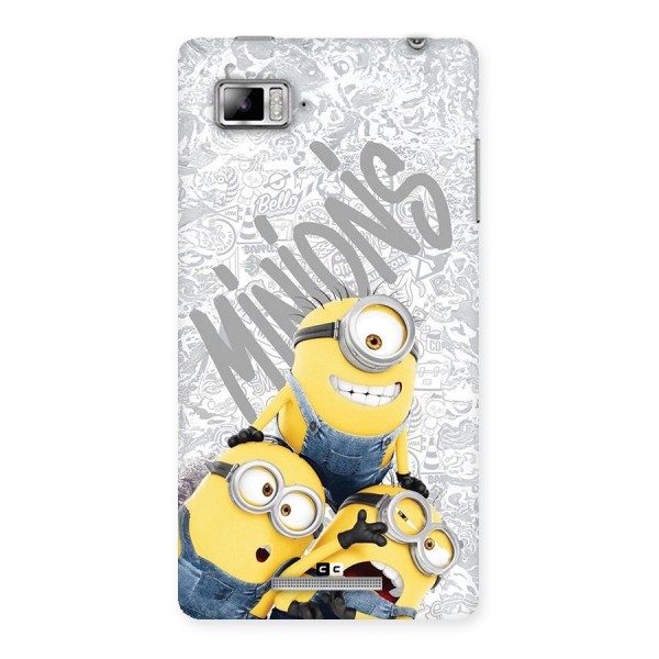 Minions Typo Back Case for Lenovo Vibe Z K910