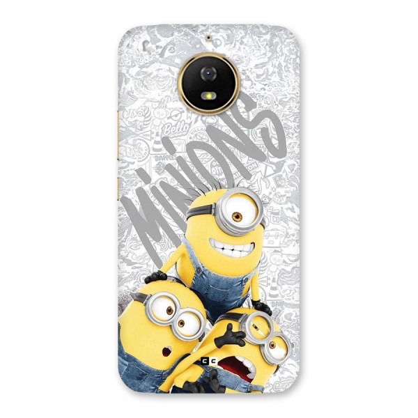 Minions Typo Back Case for Moto G5s