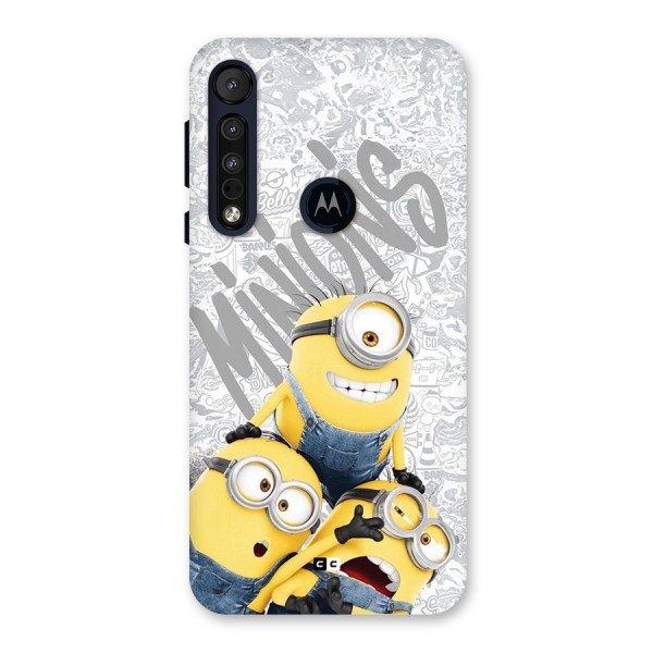 Minions Typo Back Case for Motorola One Macro