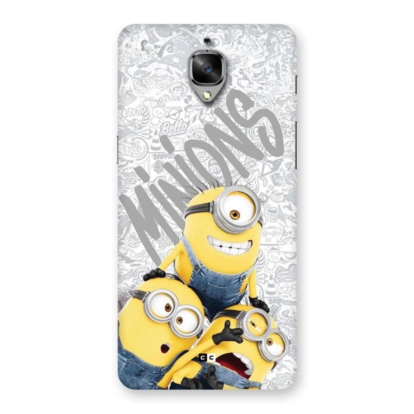 Minions Typo Back Case for OnePlus 3