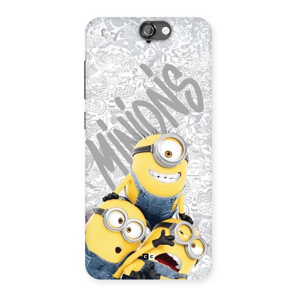 Minions Typo Back Case for One A9