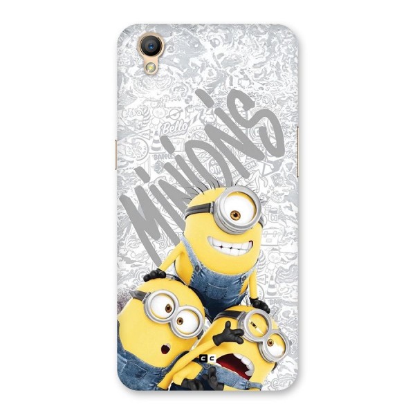 Minions Typo Back Case for Oppo A37